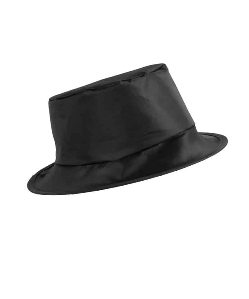 Cappello impermeabile in poliestere pieghevole 10304 9 Cappello impermeabile pieghevole con bustina 11304 NERO
