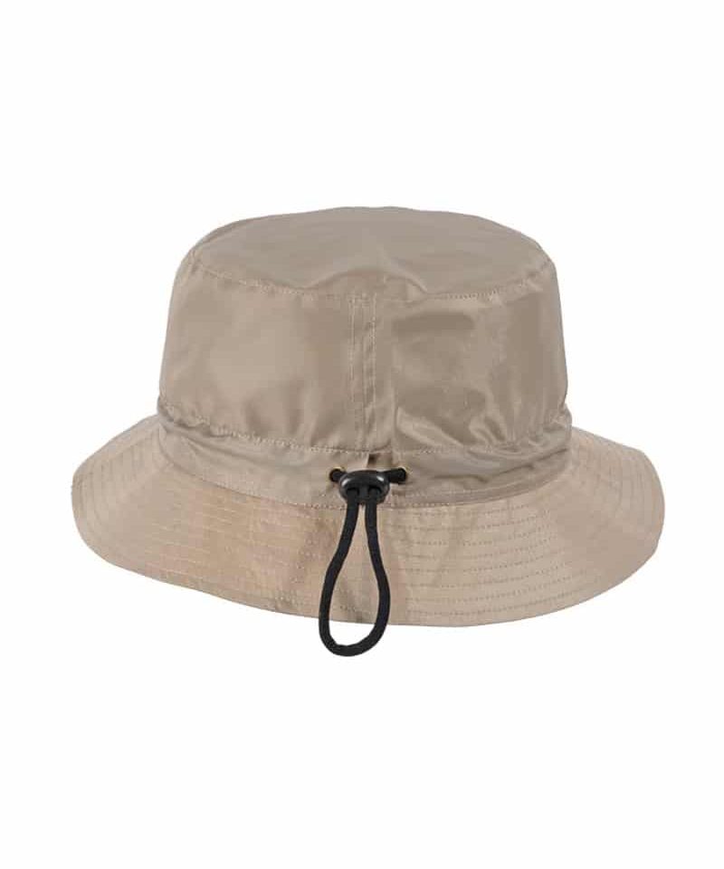 Cappello impermeabile in nylon regolabile con cordino 07302 8 Cappello in nylon regolabile con cordino interno in cotone 07302 naturale