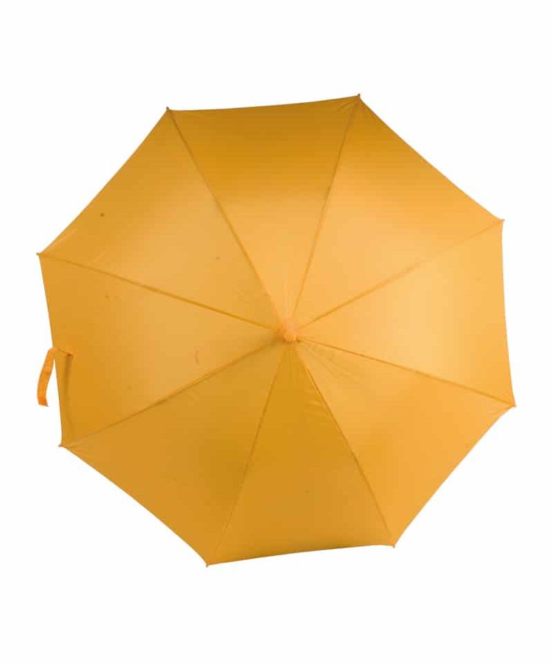 Mini ombrello automatico manico gommato curvo 06501 giallo
