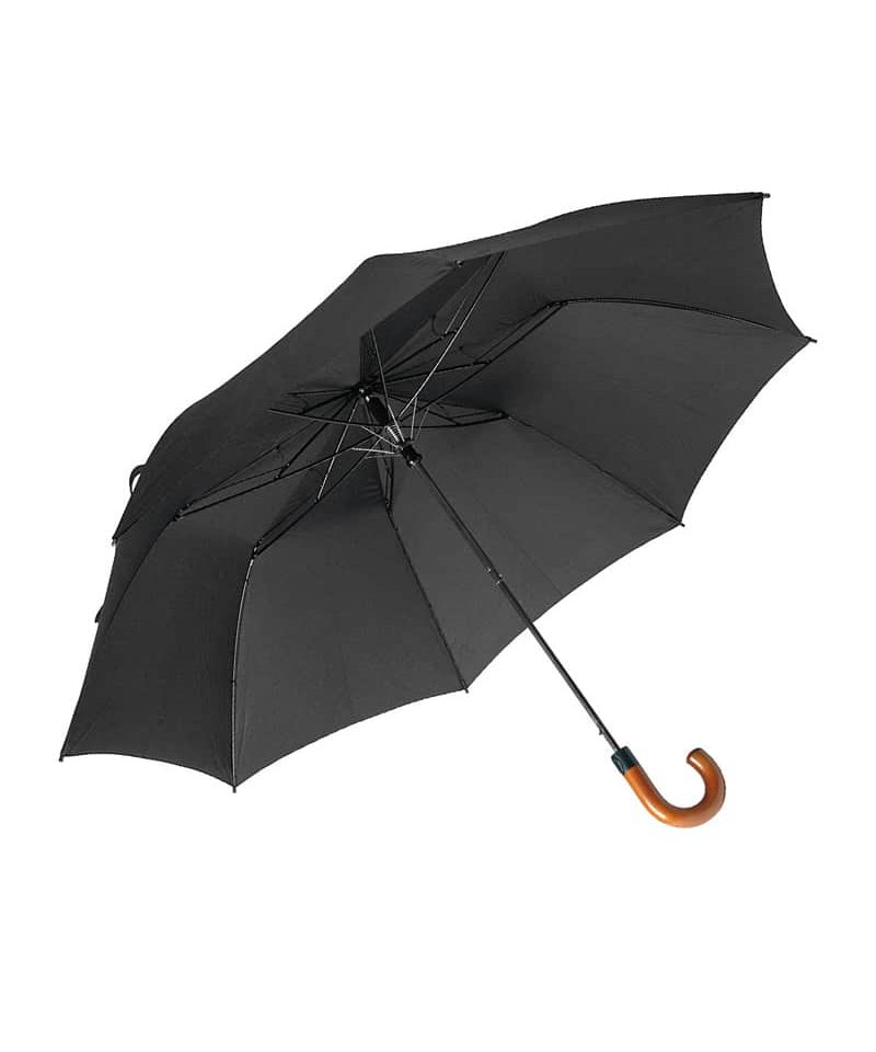 Ombrello automatico Golf manico curvo in legno 06504