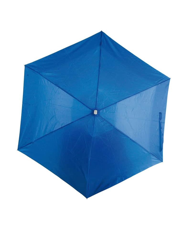 Mini ombrello manuale con custodia 06505 blu alto