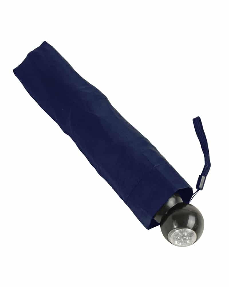 Mini ombrello manuale con torcia nel manico 12501 4 Mini ombrello manuale con torcia nel manico 12501 - immagine 2