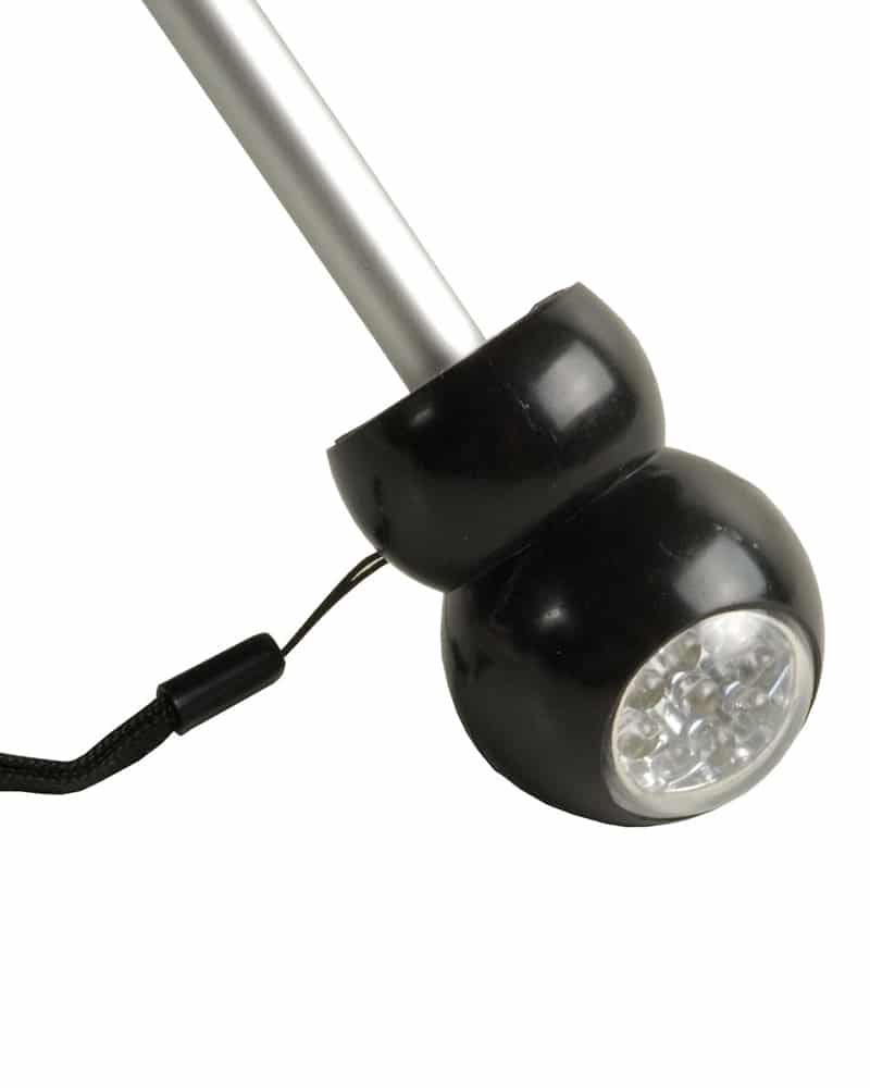 Mini ombrello manuale con torcia nel manico 12501 6 Mini ombrello manuale con torcia nel manico 12501 - immagine 4