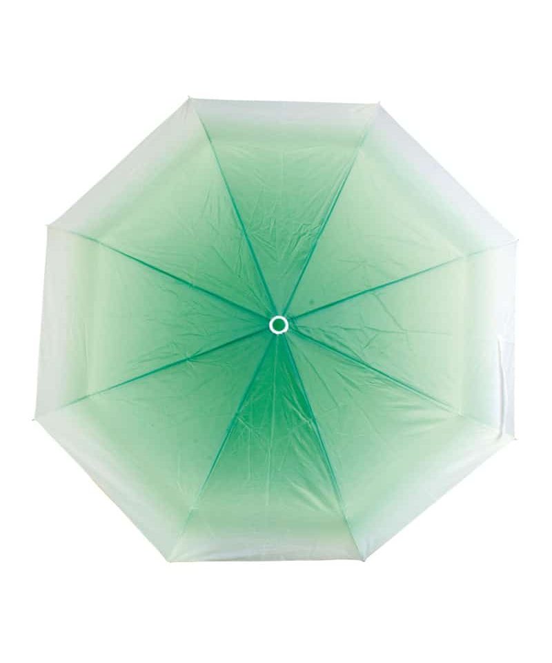 Mini ombrello manuale sfumato 13501 verde