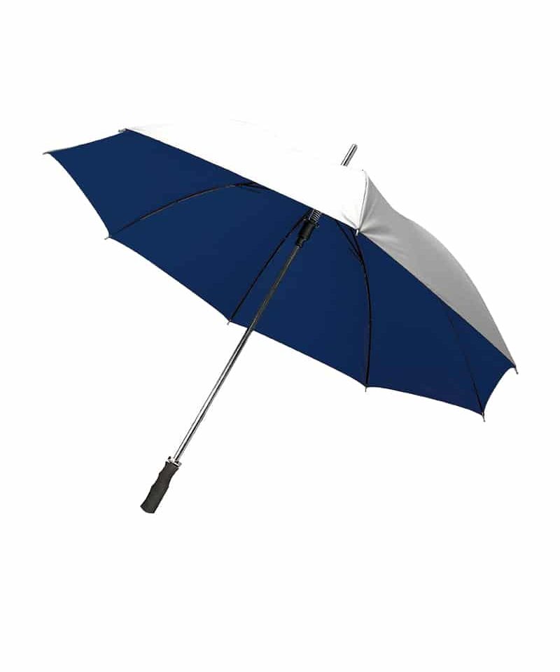 Ombrello Golf automatico con fusto e puntale metallici 03084 7 Ombrello Golf automatico 03084 argento blu