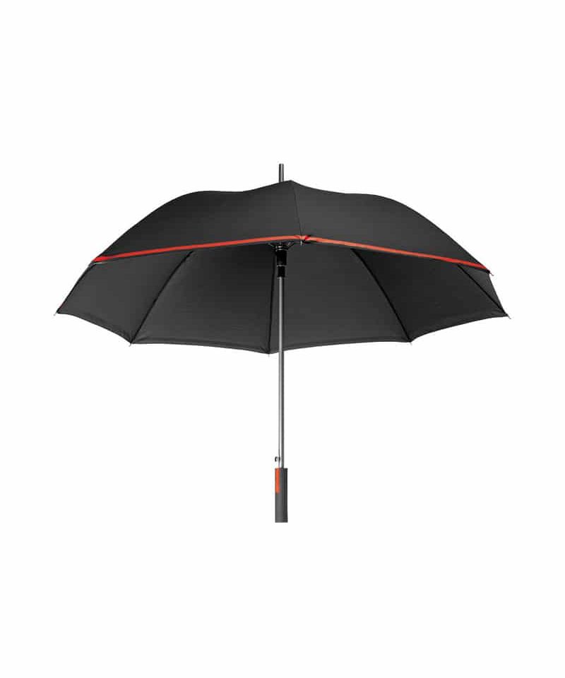Ombrello Golf automatico fusto in alluminio e manico gommato 06500 12 Ombrello Golf automatico fusto in alluminio 06500 nero rosso