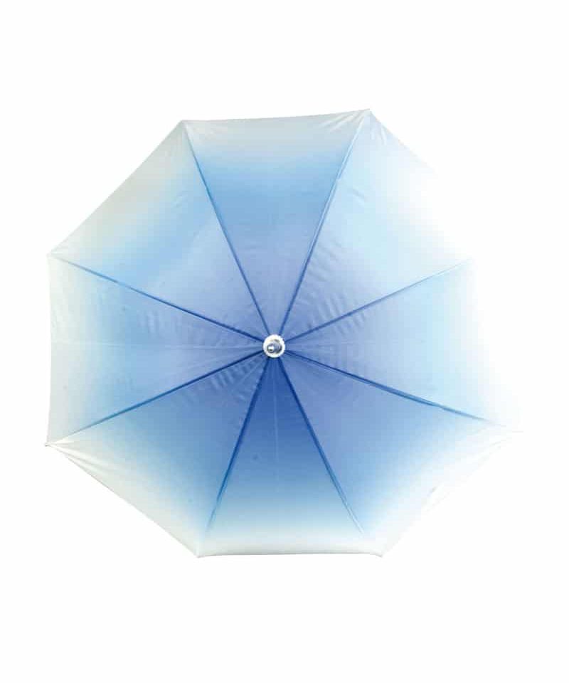 Ombrello Golf automatico bicolore sfumato con puntale in metallo 13503 9 Ombrello Golf automatico sfumato con puntale in metallo 13503 blu