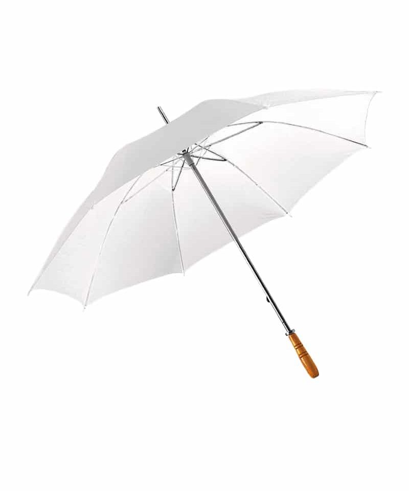 Ombrello Golf con fusto in acciaio e manico dritto in legno 00410