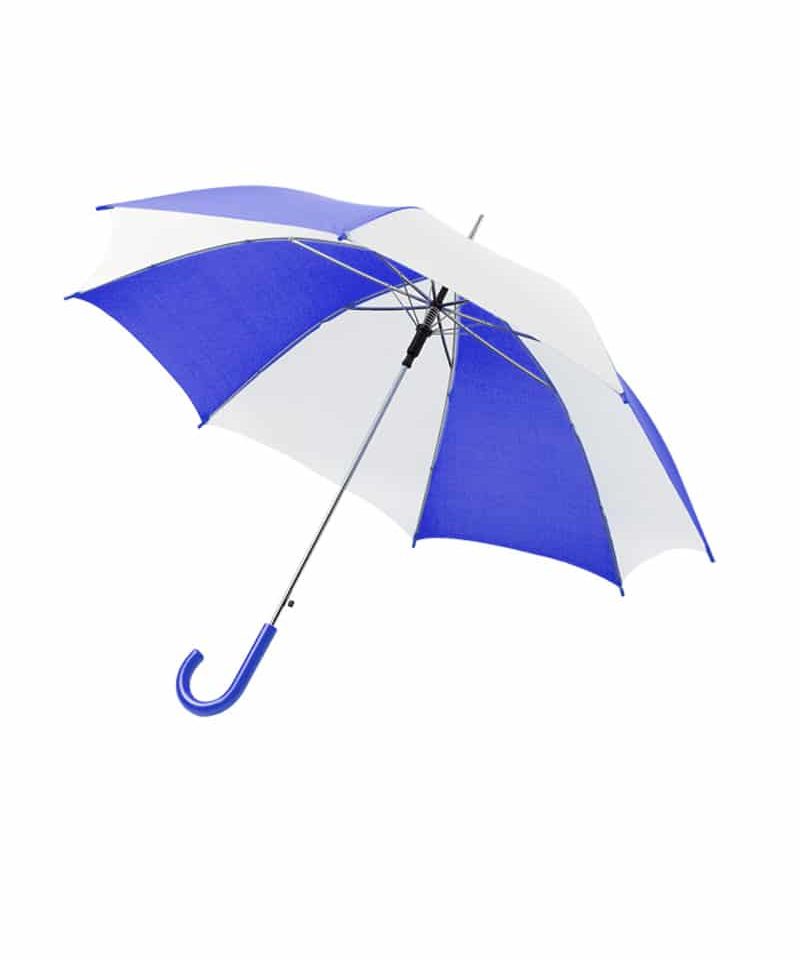 Ombrello automatico bicolore con fusto in acciaio 00423