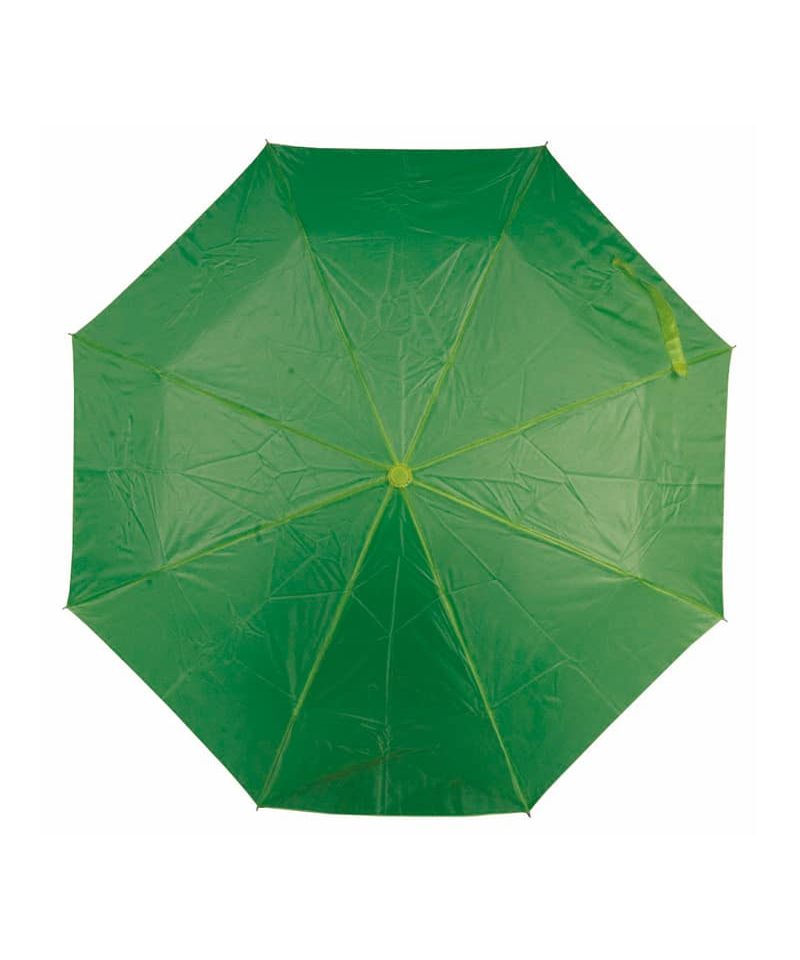 Ombrello automatico con salvagocce telescopico in plastica 00211 18 Ombrello automatico con salvagocce telescopico 00211 verde