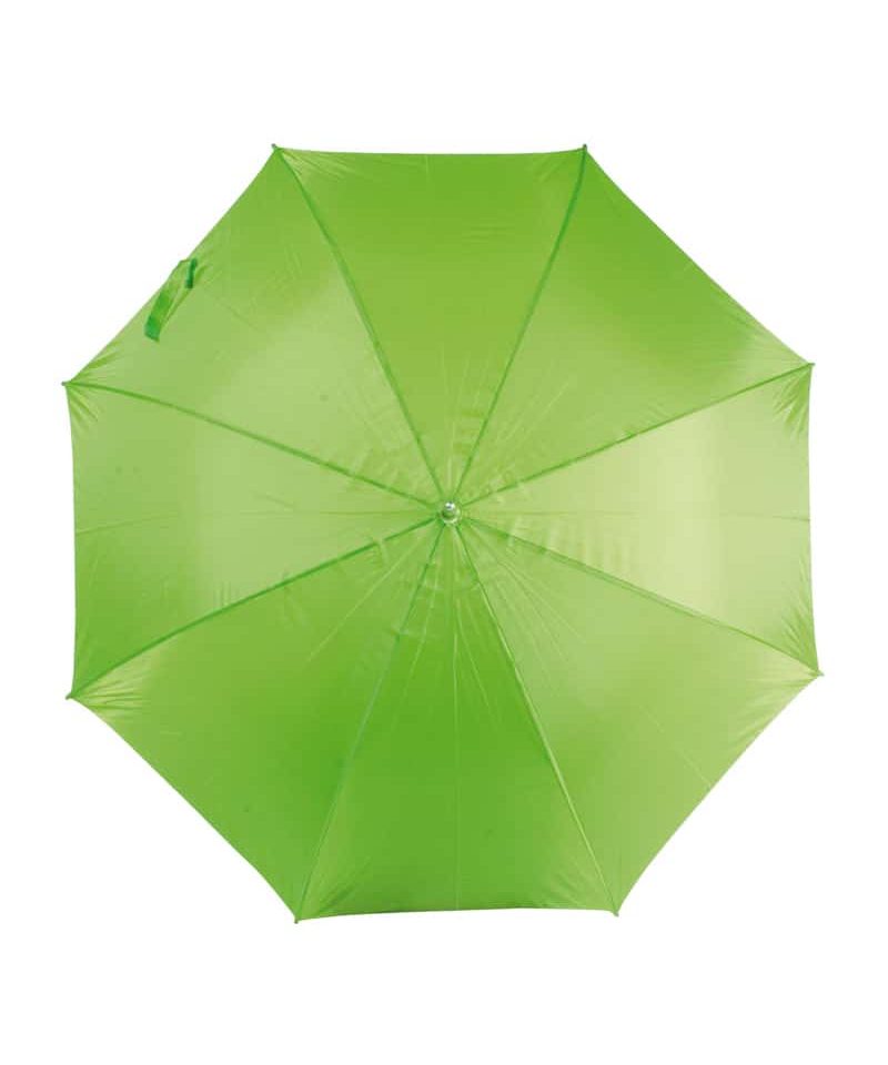 Ombrello automatico con salvagocce telescopico in plastica 00211 19 Ombrello automatico con salvagocce telescopico 00211 verde mela