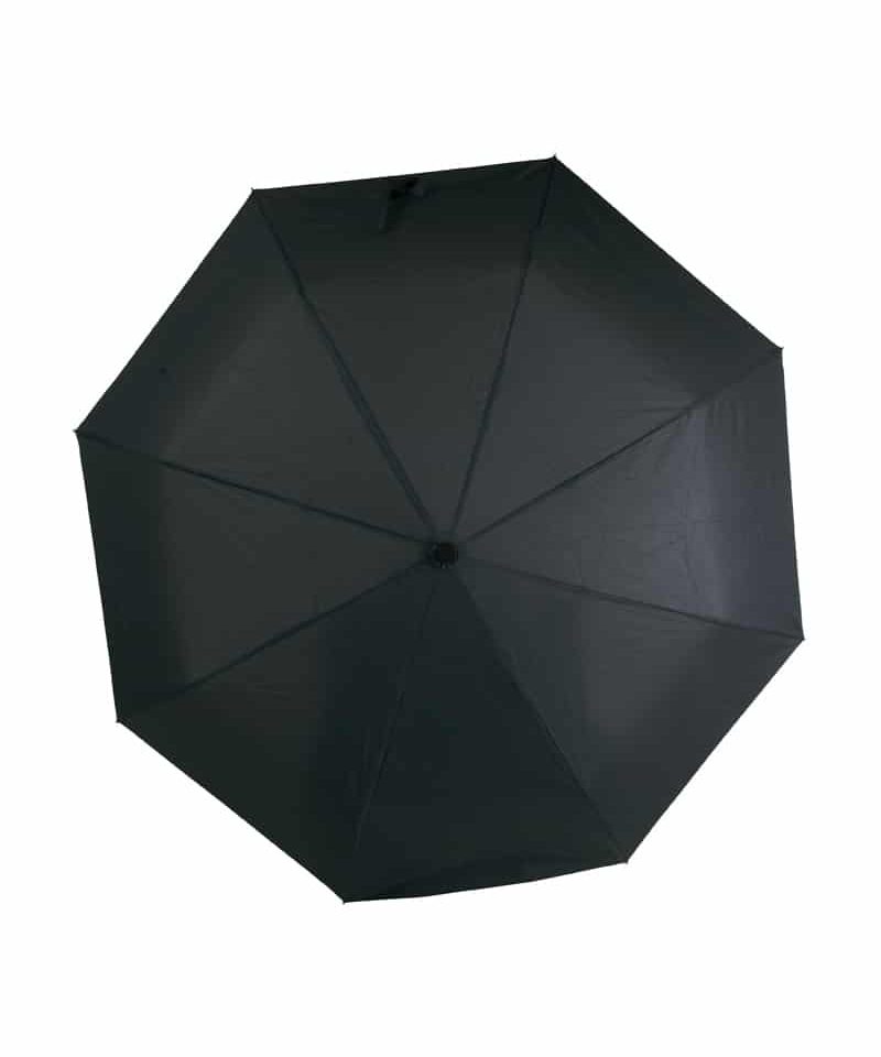 Ombrello automatico con fusto puntale e manico curvo in alluminio 08532 9 Ombrello automatico fusto in alluminio 08532 nero