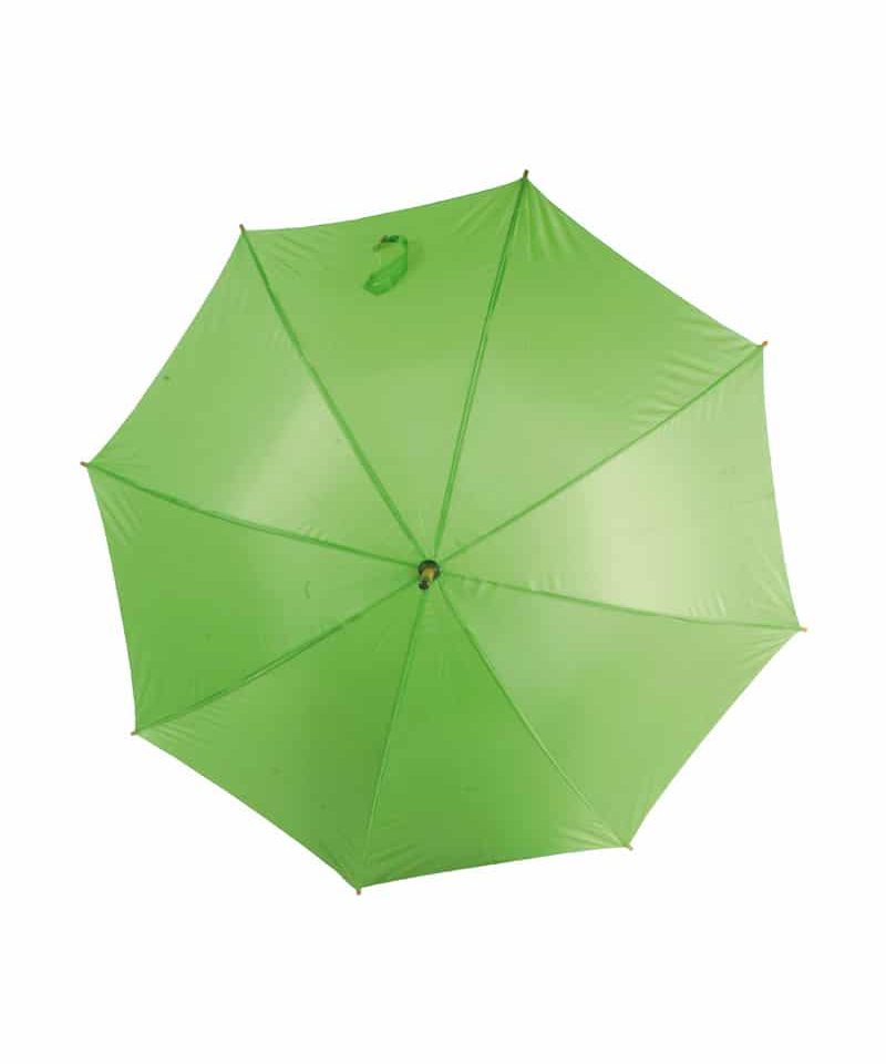 Ombrello automatico con fusto puntale e manico curvo in alluminio 08532 13 Ombrello automatico fusto in alluminio 08532 verde 2