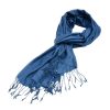 Pashmina unisex 10303 1 Pashmina unisex Foulard 10303 blu notte