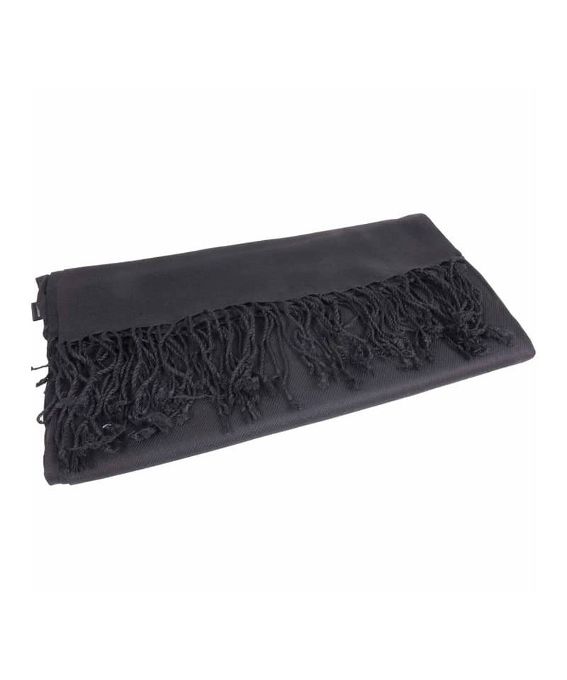 Pashmina unisex 10303 7 Pashmina unisex Foulard 10303 nero