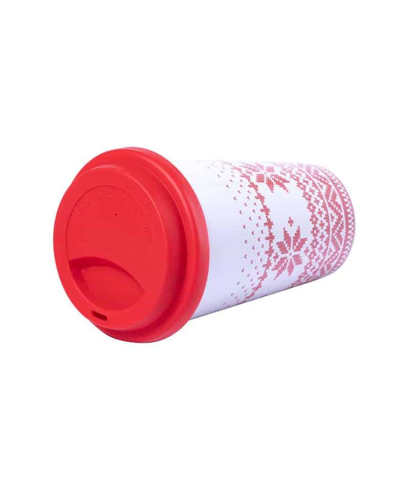 Mug in ceramica con disegni natalizi AP721390 5 Mug in ceramica AP721390 coperchio