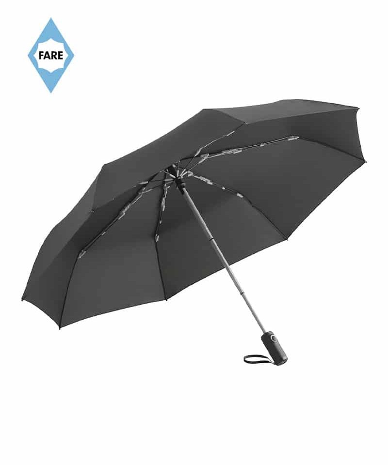 Ombrello automatico in poliestere riciclato FARE FA5644 15 Ombrello-automatico-in-pliestere-riciclato--105-cm-FARE-FA5644-nero-grigio-chiaro