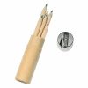 Set di 6 mini matite colorate con temperamatite 07807 (min.50pz) 2 set-di-matite-colorate-07807
