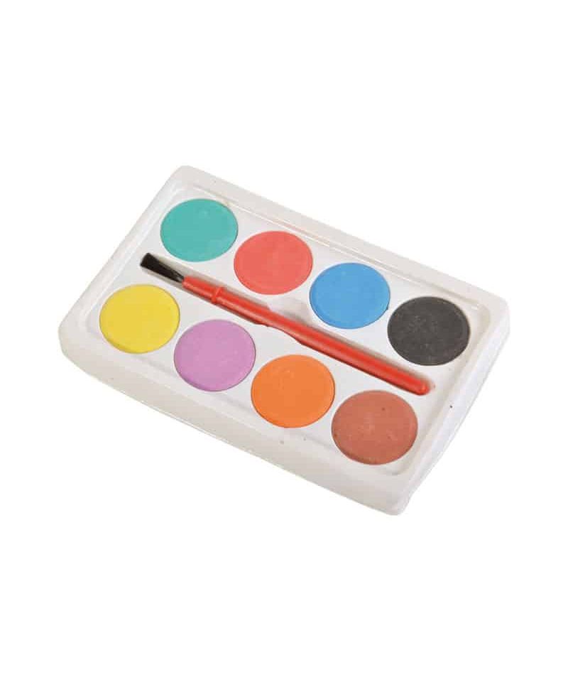 Set di mini matite e acquarelli 14813 (min.50pz) 8 set-matite-colorate-10-acquarelli-14813