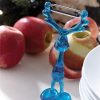 Sbucciatore a forma di alce 0307026 1 bucciatore MOOSE PETER a forma di alce lama in acciaio inox in confezione regalo trasparente 0307026s 1
