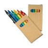 Set di 6 pastelli colorati 07809 (min. 50pz) 2 confezione-di-colori-a-cera-07809