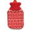 Borsa acqua calda con custodia natalizia CX1360 2 borraccia acqua calda cx1360