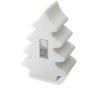 Luce in PVC a forma di albero di Natale CX1362 2 lampadina-albero-di-natale-1362-bianco
