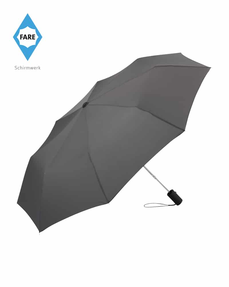 Mini Ombrello Automatico Pieghevole Fare FA5512 6 ombrelli-personalizzati-online-fare-fa5510-grigio-medio