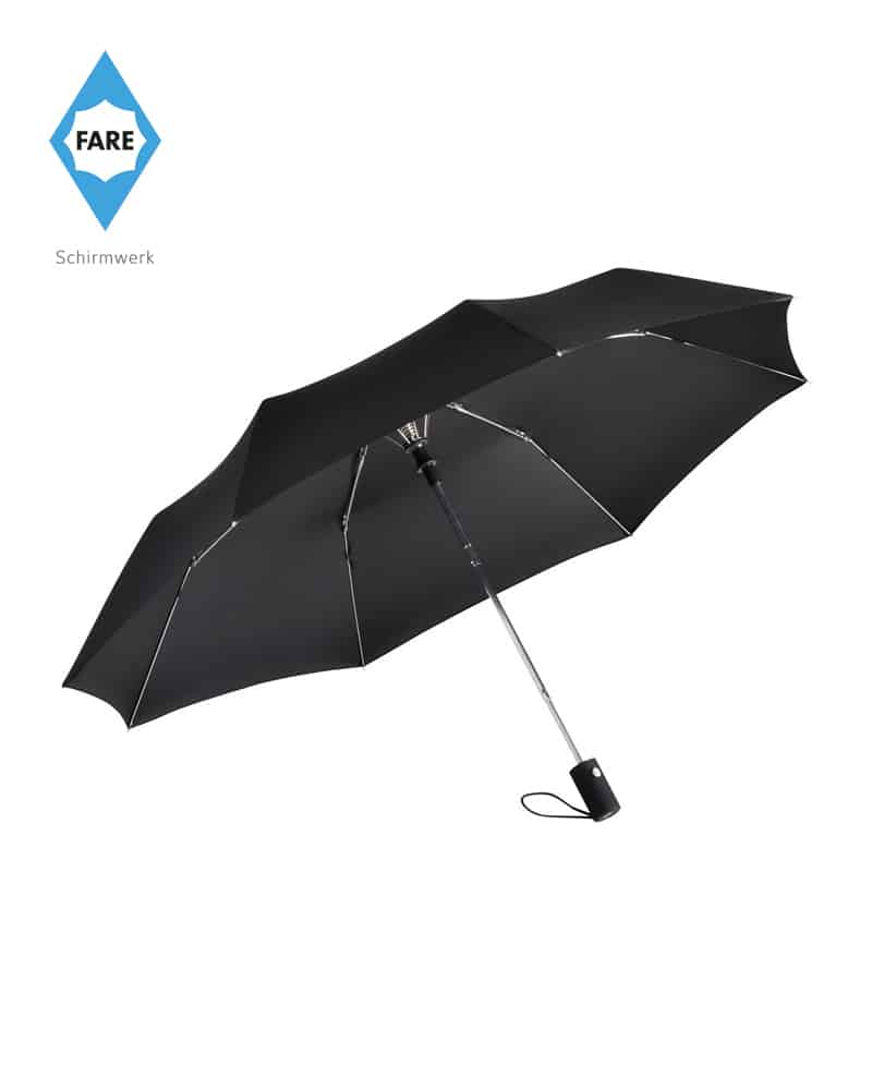 Mini Ombrello Automatico Pieghevole Fare FA5512 3 ombrelli-personalizzati-online-fare-fa5510-nero-interno