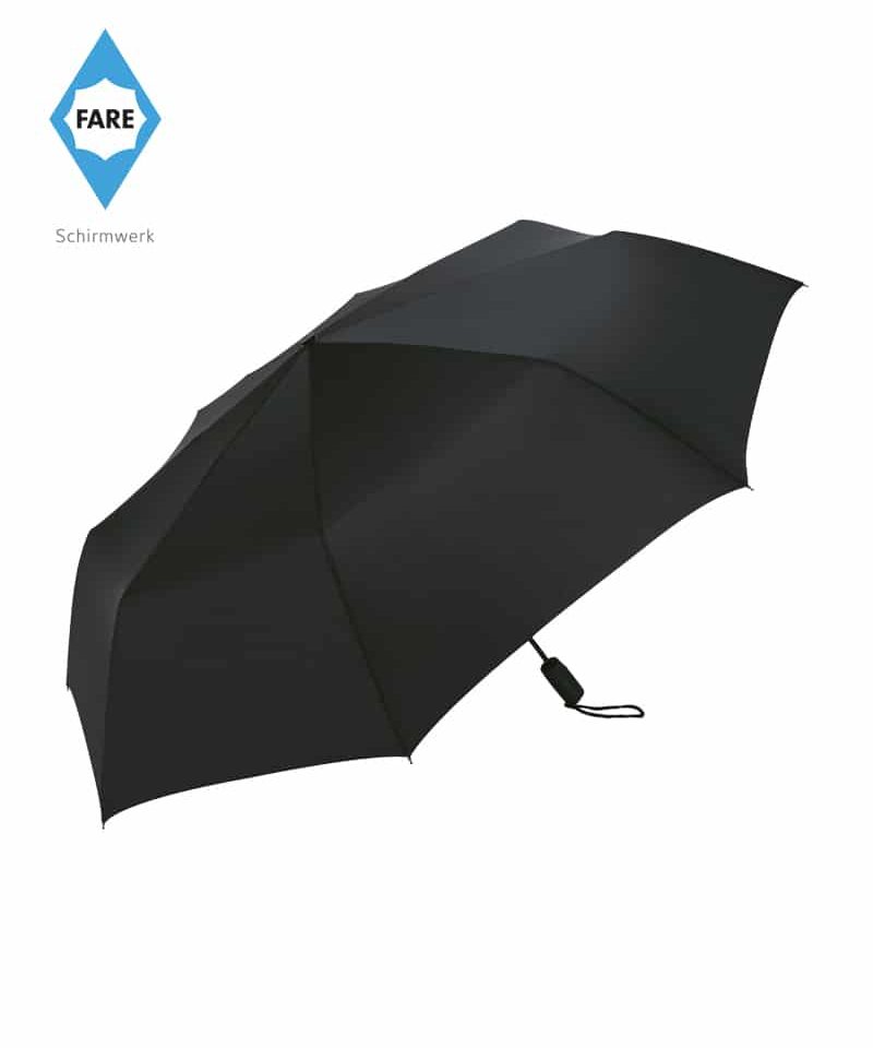 Mini Ombrello Automatico Pieghevole Windproof Fare FA5606 12 ombrelli-personalizzati-online-fare-fa5606-nero