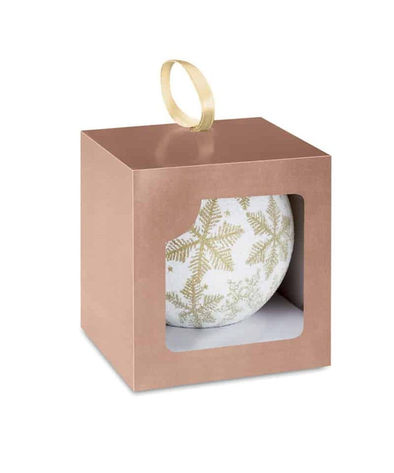 Pallina di Natale con finitura e decoro perlato completa di nastrino AP845178 9 palline-di-natale-personalizzate-1426-confezione