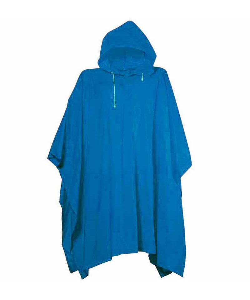 Poncho in PVC goffrato 260g 00158 10 poncho goffrato 00158 blu