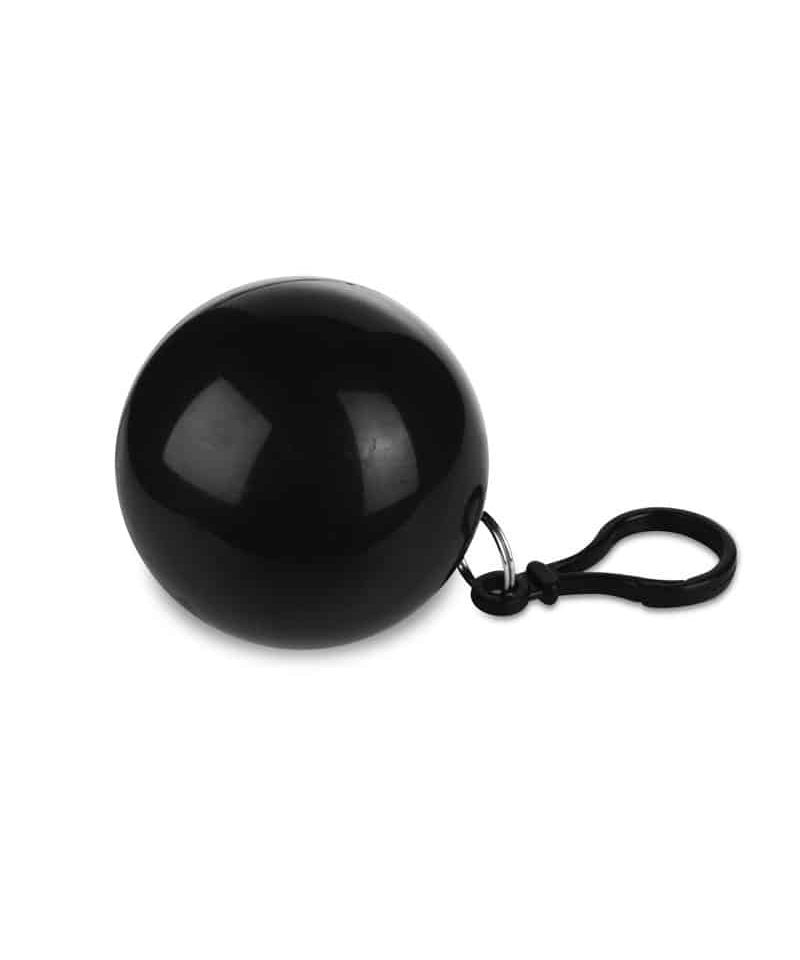 Poncho impermeabile in PE trasparente BYB507 11 poncho in custodia a sfera BYB507 nero