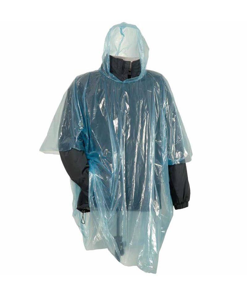 Poncho monouso per le emergenze 00541 9 poncho monouso per la pioggia 00541 bianco
