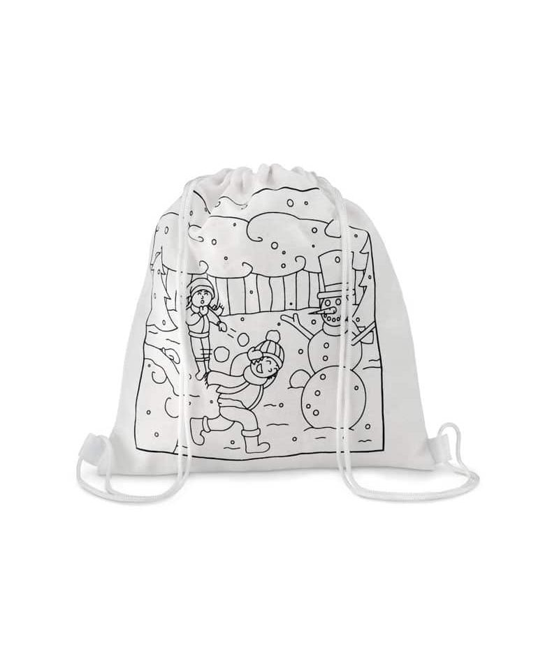 kit da disegno natalizio con sacca CX1432 6 sacca portascarpe da disegnare BYB2432 b