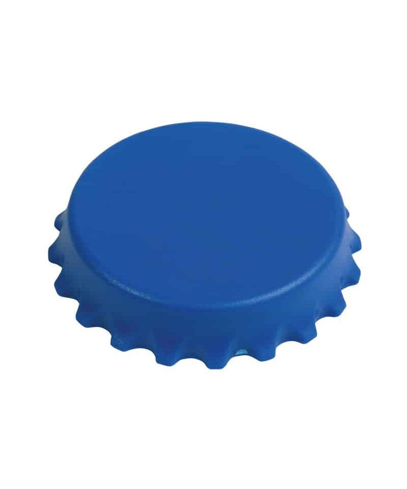 Apribottiglie a forma di tappo 16401 26 Apribottiglie e svita tappi calamitato 05054 blu