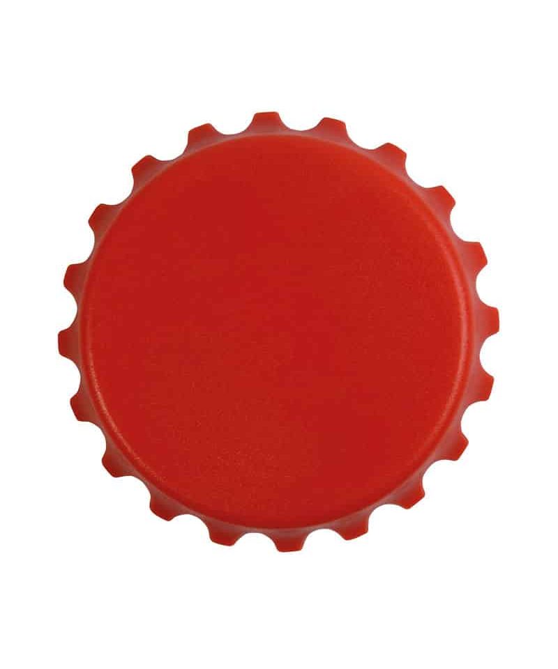 Apribottiglie a forma di tappo 16401 31 Apribottiglie e svita tappi calamitato 05054 rosso 3