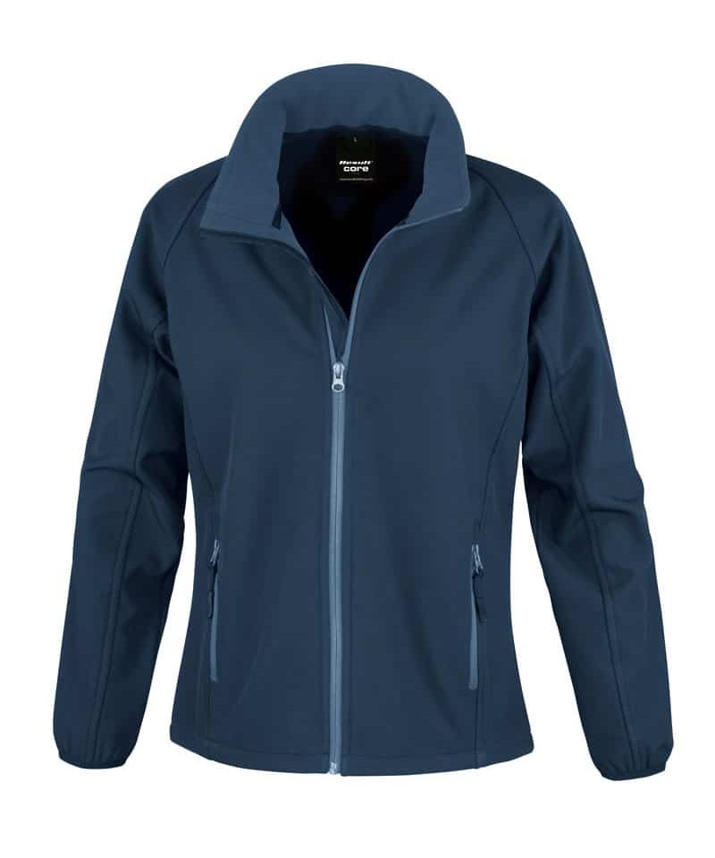 Giubbotto Softshell Donna Result RER231F 18 Giubbotto Softshell Donna Result RER231F blu navy