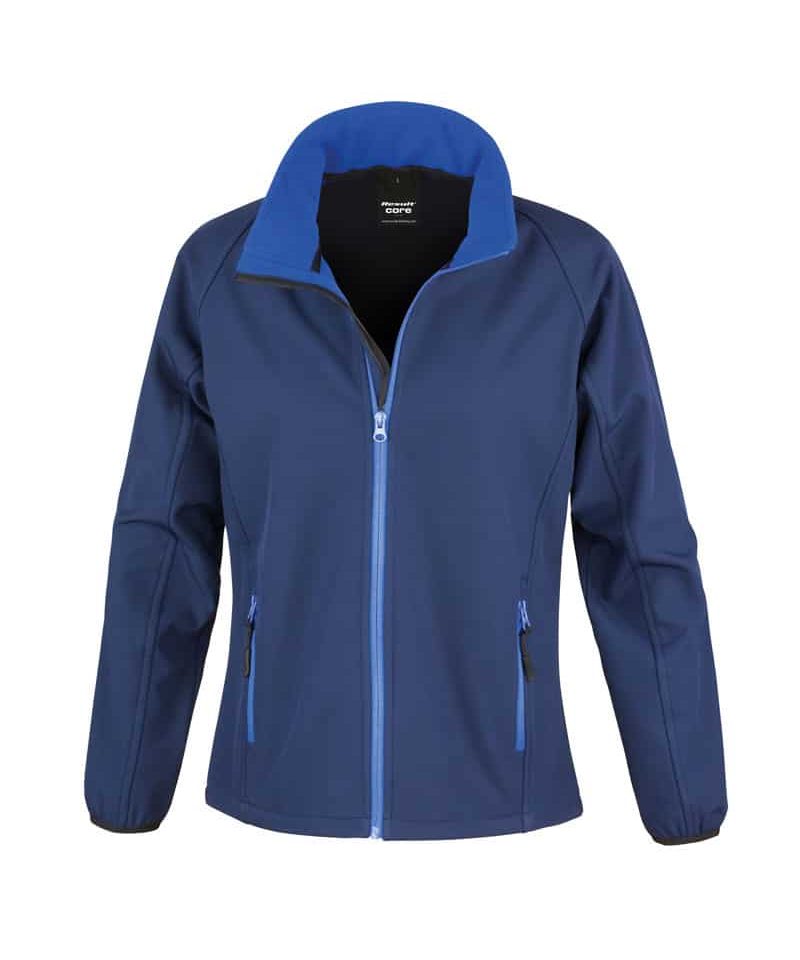 Giubbotto Softshell Donna Result RER231F 17 Giubbotto Softshell Donna Result RER231F blu royal