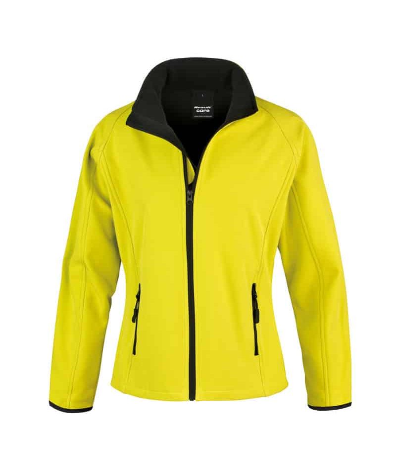 Giubbotto Softshell Donna Result RER231F 13 Giubbotto Softshell Donna Result RER231F giallo