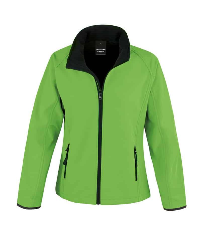 Giubbotto Softshell Donna Result RER231F 16 Giubbotto Softshell Donna Result RER231F verde