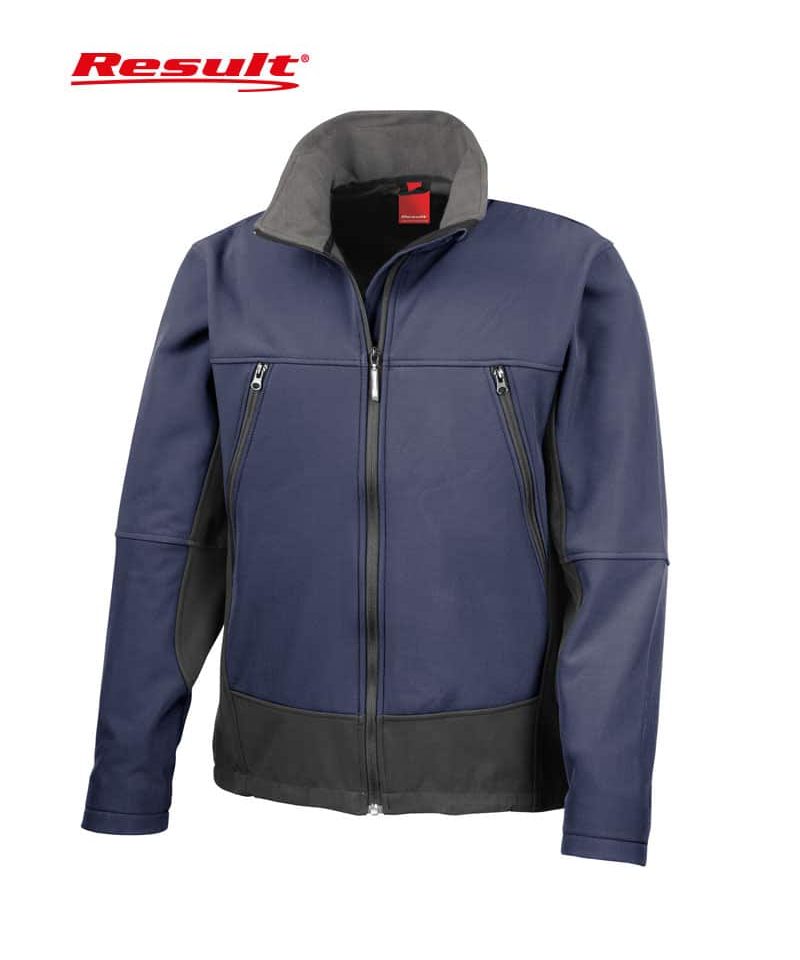 Giacca Softshell Unisex Result RER120 7 Giacca Softshell Unisex Result RER120 blu