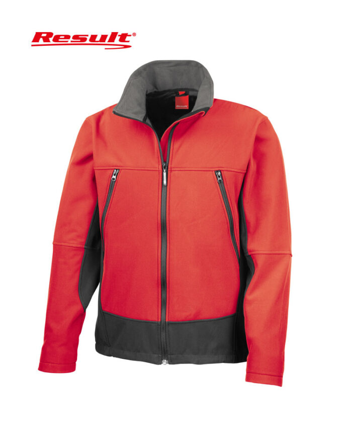 Giacca Softshell Unisex Result RER120 rosso