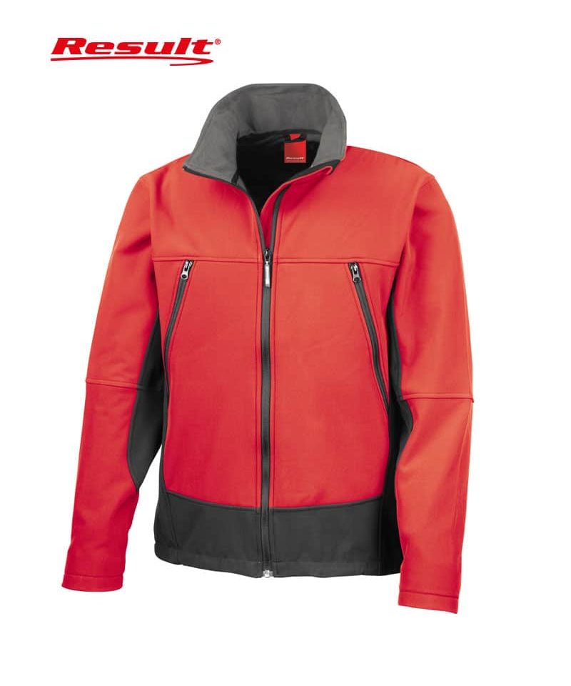 Giacca Softshell Unisex Result RER120 rosso