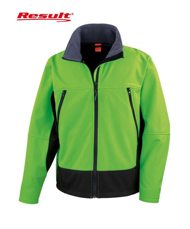 Giacca Softshell Unisex Result RER120 verde