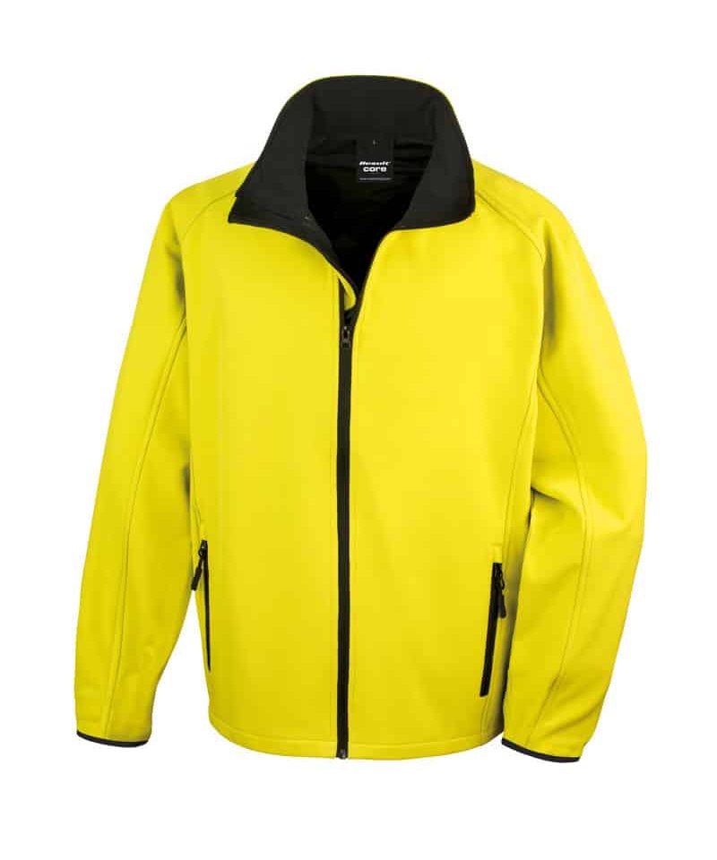 Giubbotto Softshell Uomo Result RER231M 3 Giubbotto Softshell Uomo Result RER231M giallo