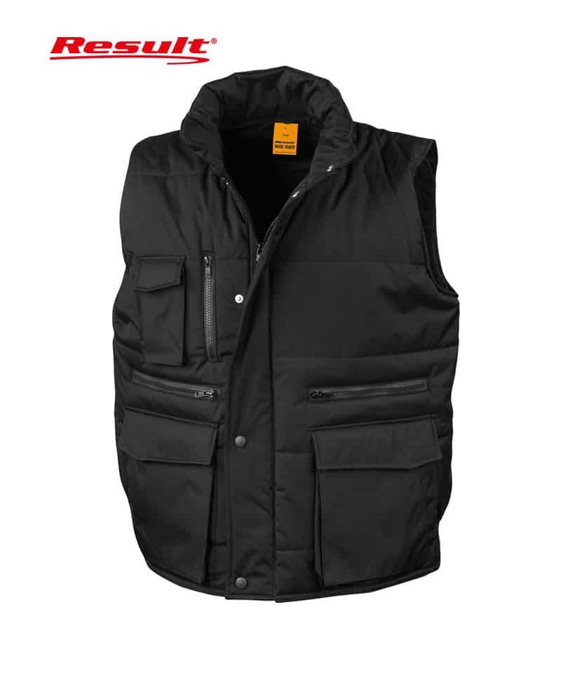 Gilet imbottito Antivento impermeabile Result RER127 4 Gilet imbottito Antivento impermeabile Result RER127 nero