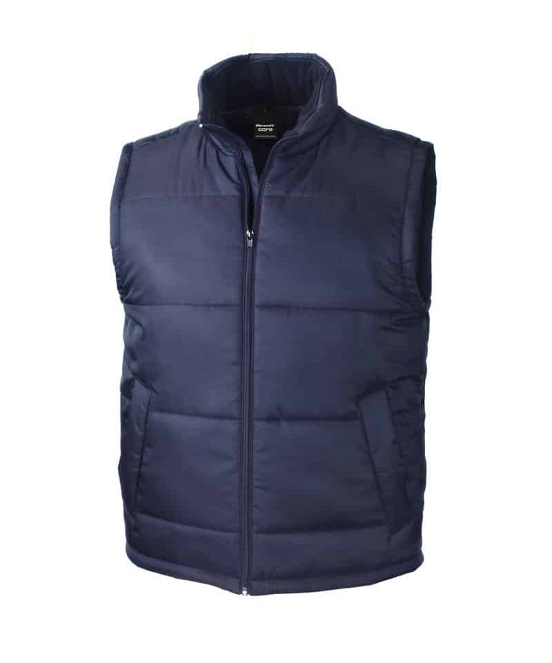 Gilet unisex imbottito Result RER208X blu