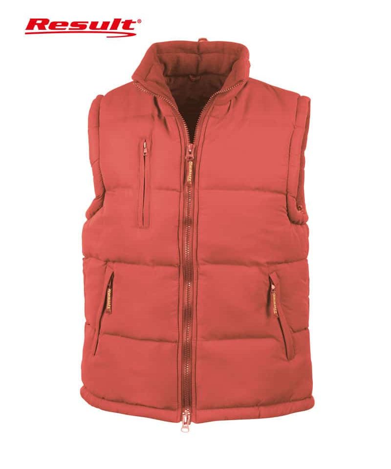 Gilet imbottito antipioggia Result RER88A 10 Gilet imbottito antipioggia Result RER88A rosso