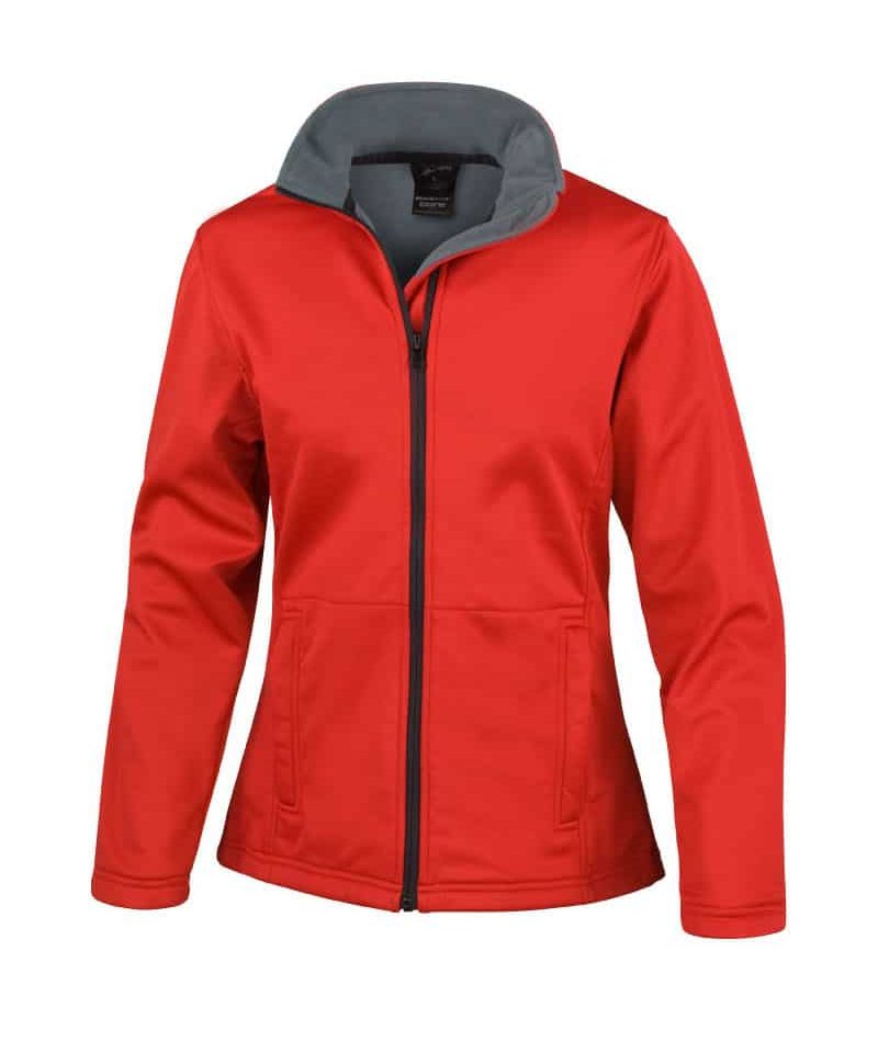 Giacca Softshell Donna Result RER209F 8 Giacca Softshell Donna Result RER209F rosso